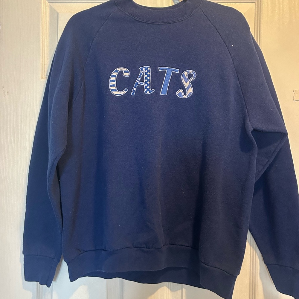 University of Kentucky  CATS patchwork Sweatshirt